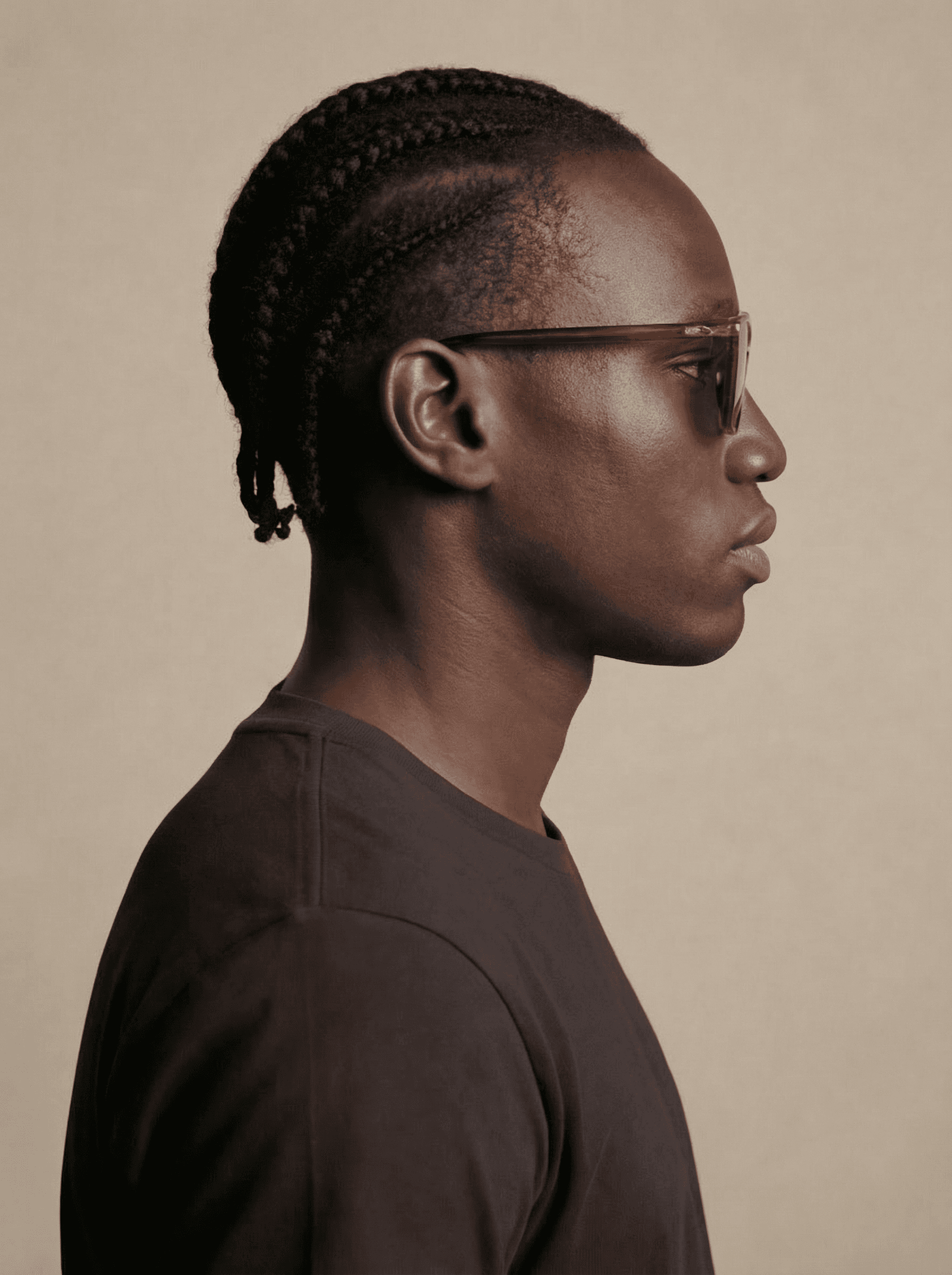 Man in camping chair